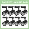 LED Track Light Set COB Track Lamp Rail Lighting for 20/30/40W Home Spotlight Indoor Clothing Shop Store Bedroom Lamp Fixture