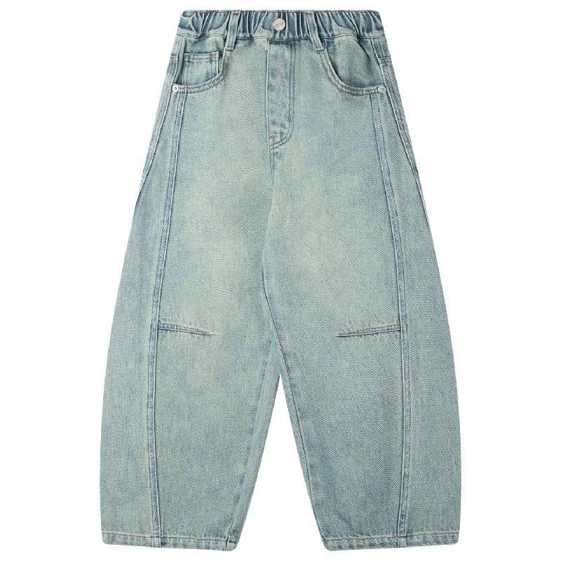 Mucmukn West Coast Sunset Vintage Washed Denim Jeans