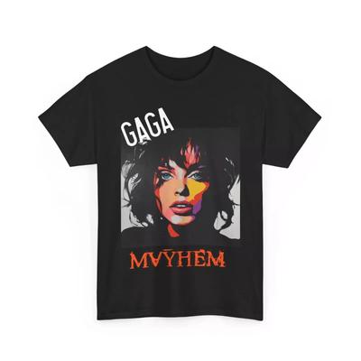 Camiseta de Tour Lady Gaga S-5XL Unisex algodón M463