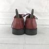 Europe Melvin & Hamilton Leather U-Tip Shoes Men 24.5 Red Brown Rubber Sole(USED)