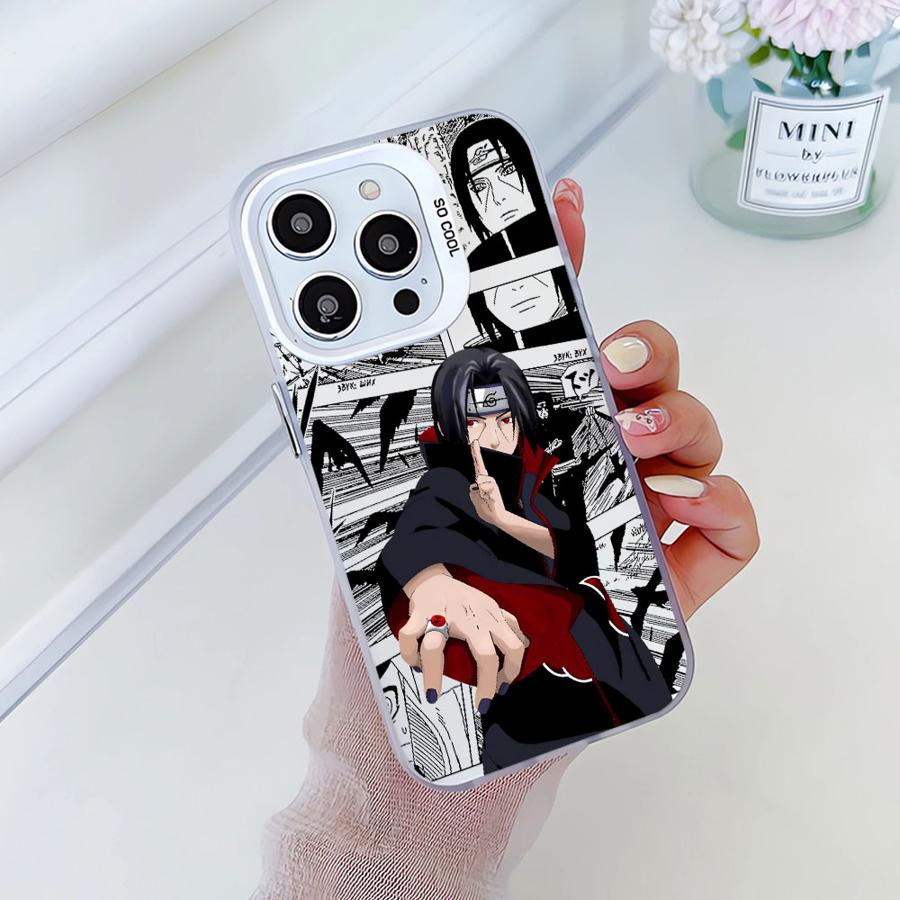 Soft Shell Phone Case for iPhone 11 12 13 Pro Max 16e 14 15 16 Plus Anime Narutos Cool