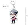 Kakegurui Anime Keychain - Yumeko Jabami & Luna Yumetsuki Acrylic Keyring