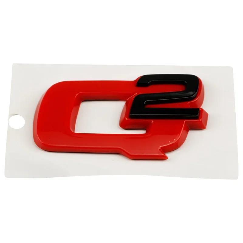 QSGJL1 ABS Car Rear Trunk Badge Sticker for Alfa Romeo GIULIA STELVIO Veloce Ti Logo 147 156 159 SPORT Side Decal Letter Emblem