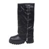 Thick-soled boots women's 2025 autumn and winter new models, but knee boots, small trouser boots, women's muffin-bottom knight boots