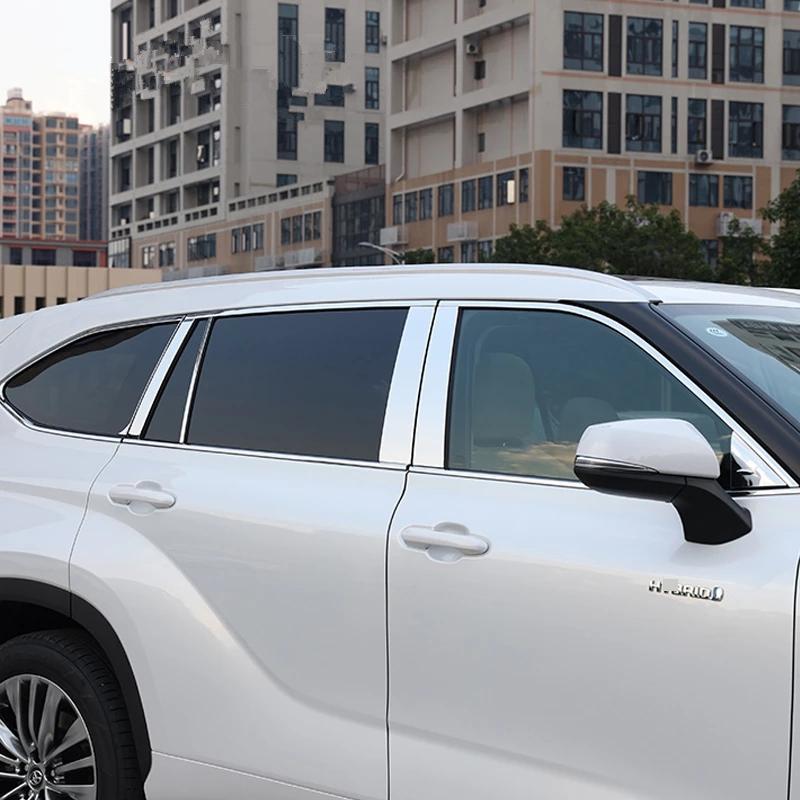 Für Toyota Highlander Kluger 2008-2014 2015 2016 - -2024 Abdeckung der mittleren B- und C-Säulen Fensterholmsäulenverkleidungen Autozubehör