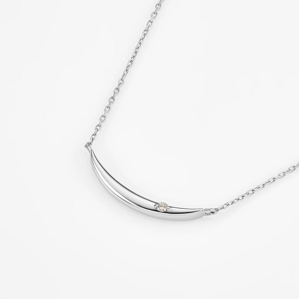 Official Silver Diamond Line Birthday Gift for Comes with Jewelry 112614121936 [4℃] Necklace, Women, Case,