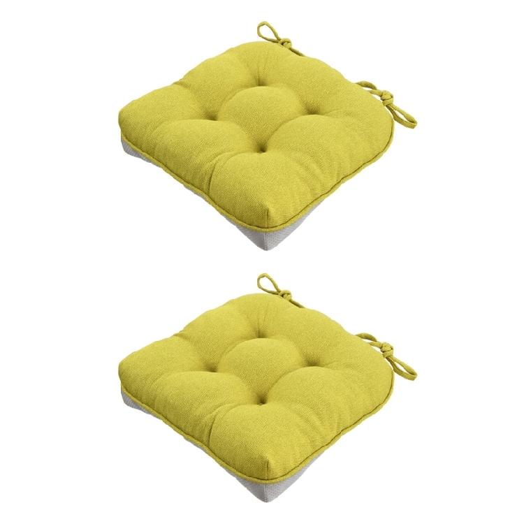 Thick Square Chair Cushion Features Nonslip Base Ideal For Home Offices And Restaurant Seatings