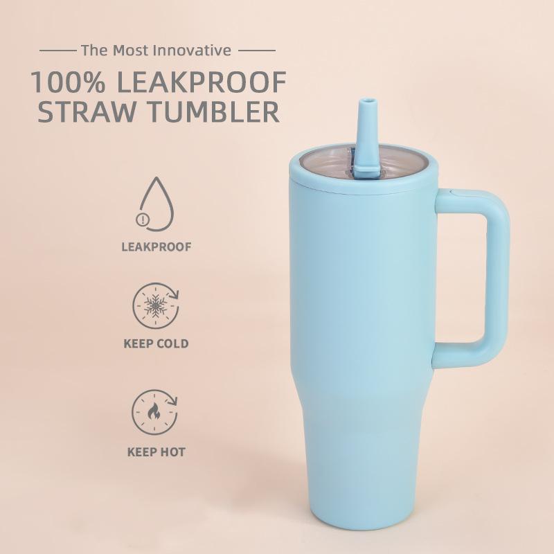 40 Oz Vacuum Flask Cup Thermos water Bottle Thermal Mug Large Capacity Stainless Steel Cold and Hot Tumbler Travel Car coffee