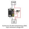 40A 80A 200A Mini High Power MOS Trigger Switch Driver Module Field Effect Tube PWM Regulation Electronic Switch Control Panel