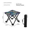 ZISIZ Przenośny Składany Stołek Kempingowy