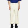 Y-3 Solid Color Drawstring Cuffed Casual Pants Men Bottoms White IL1785