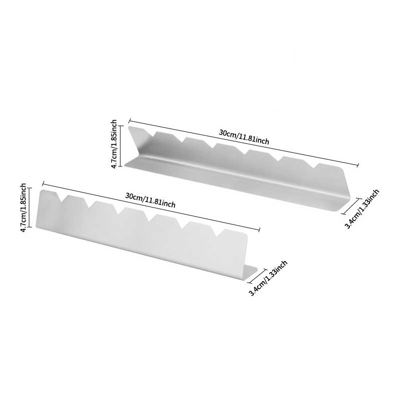 Skewers Kabob Rack Stainless Steel Reusable Barbecue BBQ Long Skewers Holder for Grill Meat Chicken