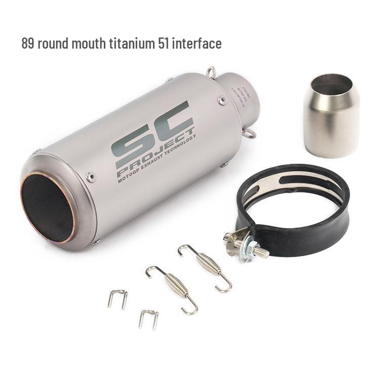 

Exhaust Pipe Tail for Yamaha, Kawasaki, Honda SC Street Motorcycles