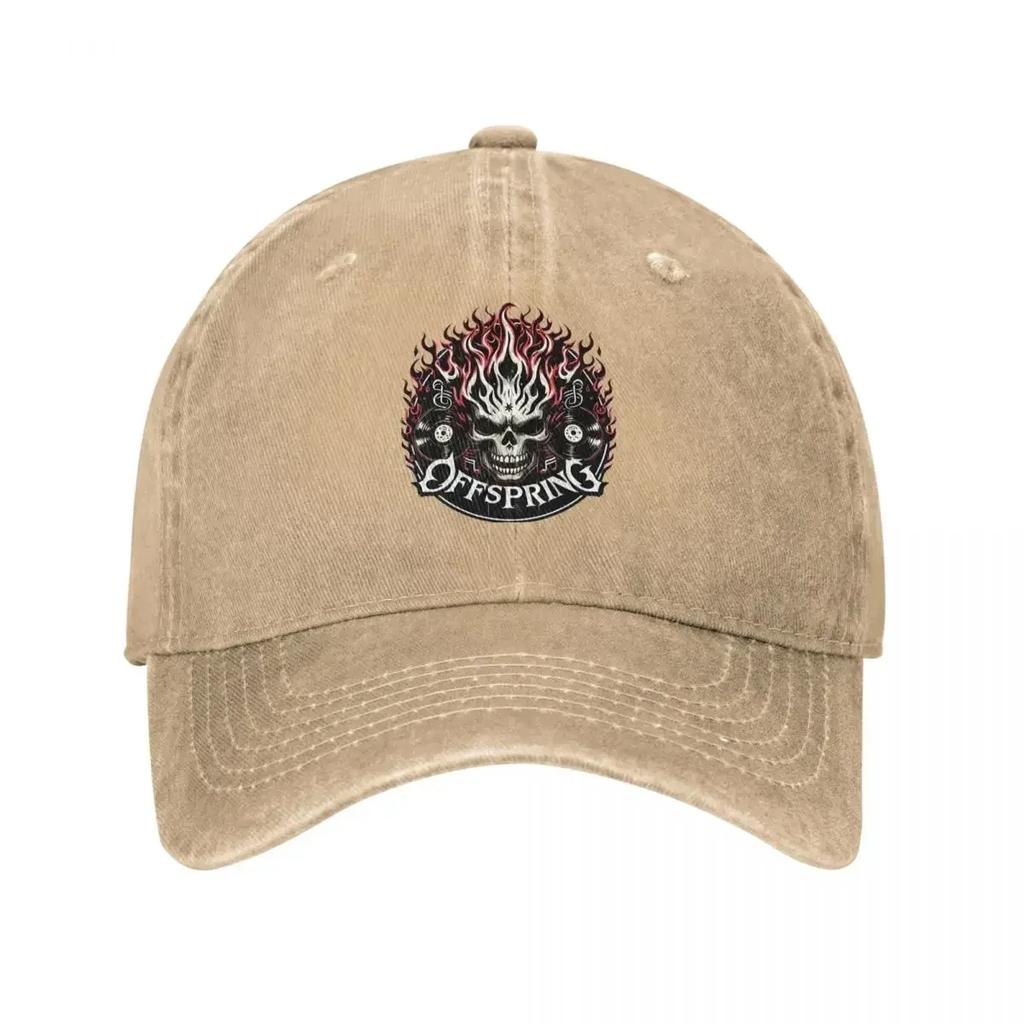 The Offspring Band Accessories Baseball Caps Fashion Headwear Hats Cap Adjustable Fit Casquette Dad Hat