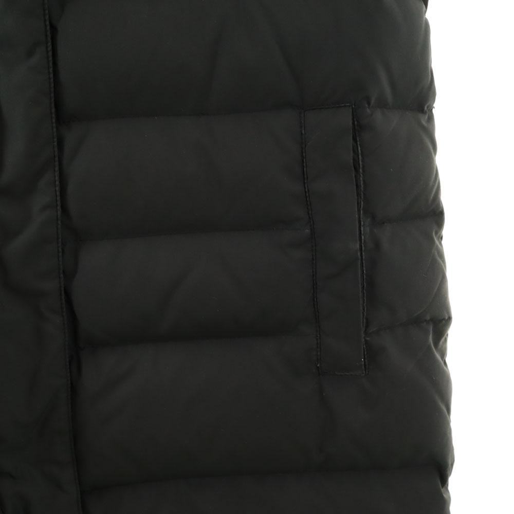 Emporio Armani down coat M Charcoal black Women Used