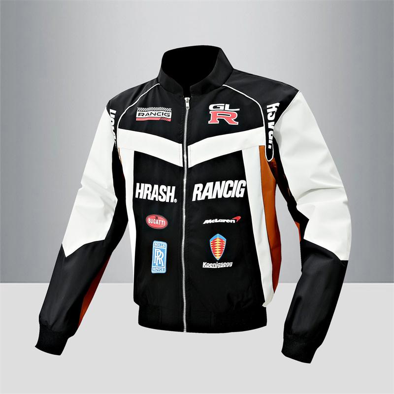 Motorrad-Baseballjacke, Damen-Rennjacke für Paare, Frühling/Herbst
