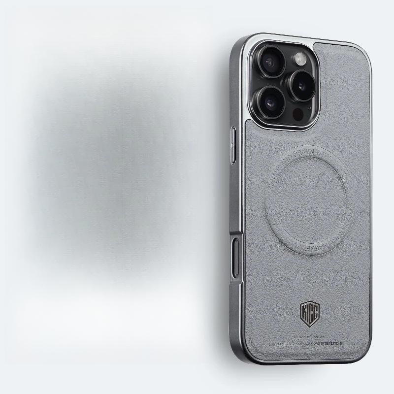 

Подходит для чехла для телефона Apple 16promax, деловой чехол-сумка для iPhone15, противоударный, высококлассный кожаный чехол для мужчин и женщин iPhone 16 6.1 inch