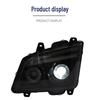Jiefang JH6 LED Headlight Assembly: Super Bright Dual Lens with Daytime Running Lights & Flowing Turn Signals
