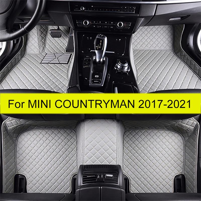 Car floor mats for MINI COUNTRYMAN 2017 2018     auto foot Pads automobile carpet cover