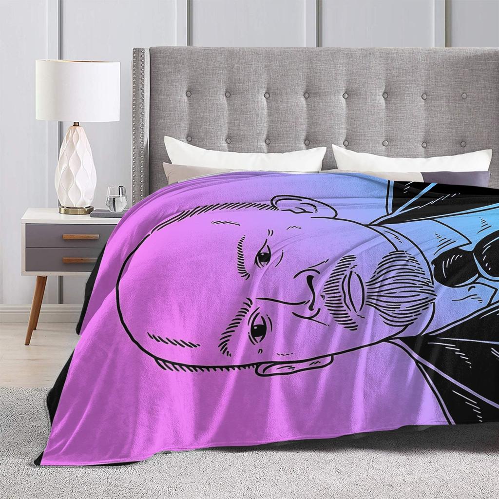 Lenin Joseph Stalin Blankets Quality Warm Soft Throw Blanket Winter Students Couch Chair Sofa Bed Funny Bedspread