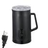 Electric Milk Frother 4-in-1 400W 580ml/19.61oz Hot and Cold Milk Foamer Silent Operation Anti Slip Stainless Steel Milk Steamer