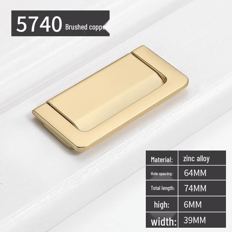 Moderner europäischer Stil, unsichtbarer Schrankgriff ohne Bohren