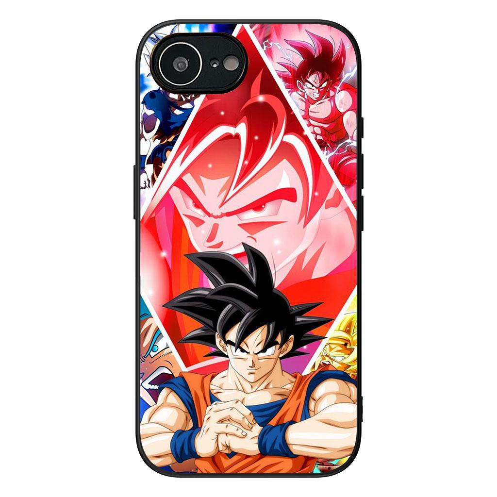 Wallpaper Dragon Goku Ball Z Phone Cover Case for Apple iPhone 16 15 14 Plus 13 12 Mini 17 Pro Max + ProMax 16E Air 16+ Casing