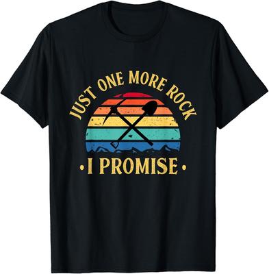 Just One More Rock I Promise Rock Collector Geologist Geode Gift Unisex T-Shirt