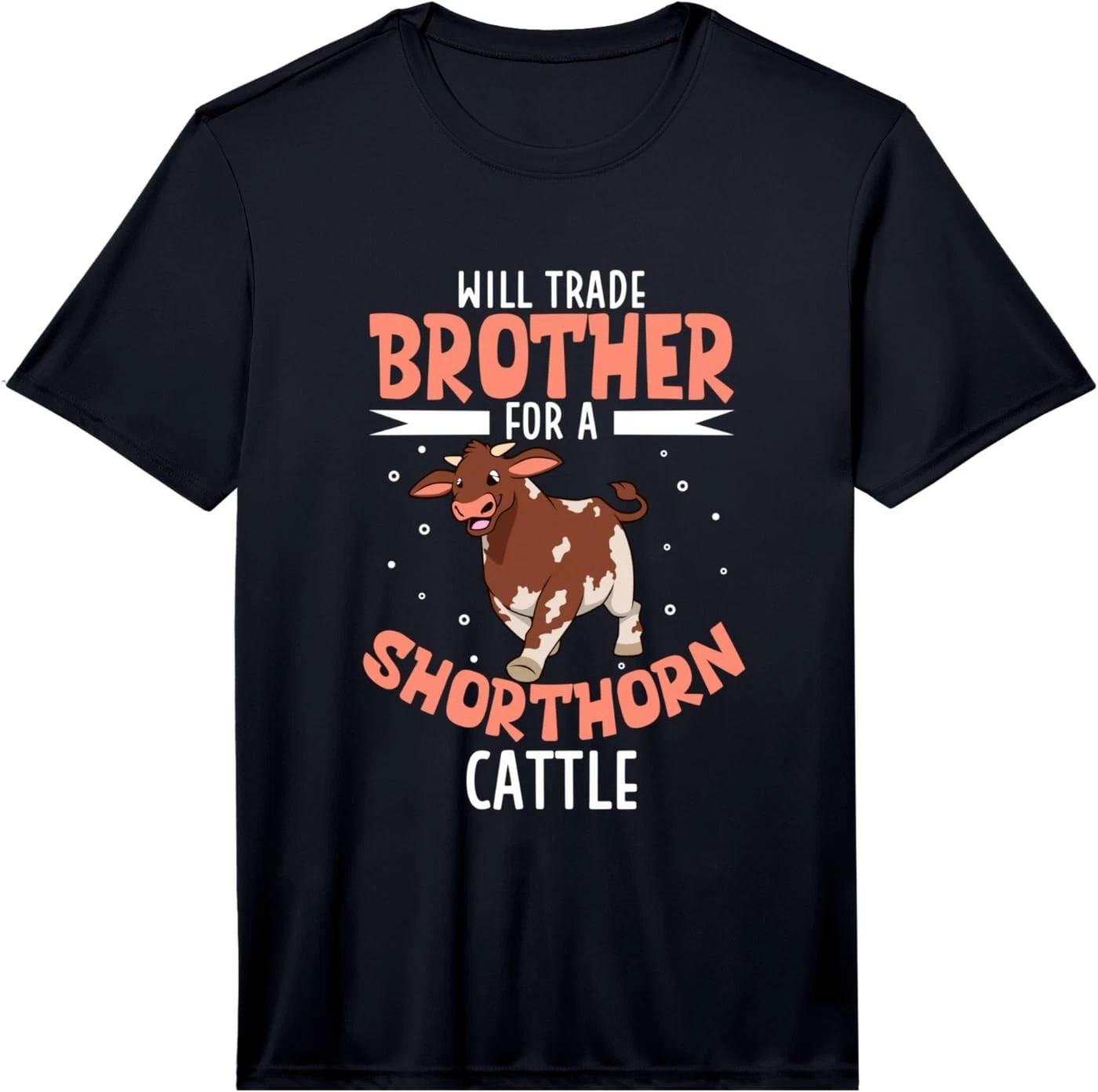 My Brother vs. ONE Shorthorn Cattle Performance T-Shirt 2XL