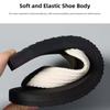 1 Paar Sandalen Weiche Hohe Elastizität Flip-Flops TPR Anti-Rutsch Flacher Boden Hausschuhe Verdickte Elastizität Strand Flip-Flops Pool