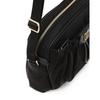 Daks Black Dd Decoration Shirring Point Nylon Crossbag