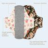 Graphene Washable Sanitary Napkins Leak Proof Menstrual Cloth Pads Breathable Panty Liner  Night