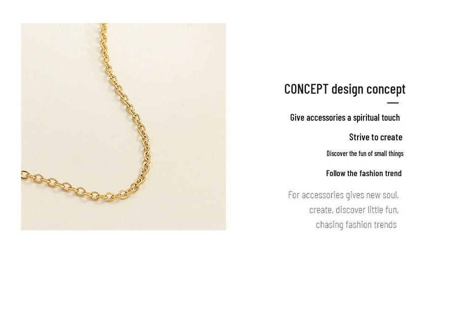 Collana Pendente Ovale in Acrilico Elegante Retrò Francese - Gioielli di Nicchia Resistenti allo Sbiadimento