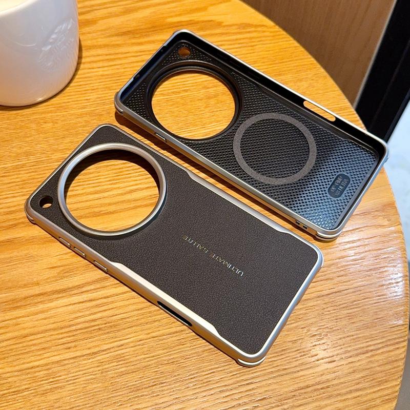 For Oppo Find X8 X8S Pro Plus Ultra Case Anti-Shock Corners Drop-proof Magsafe Electroplating Soft Grip Leather Cover