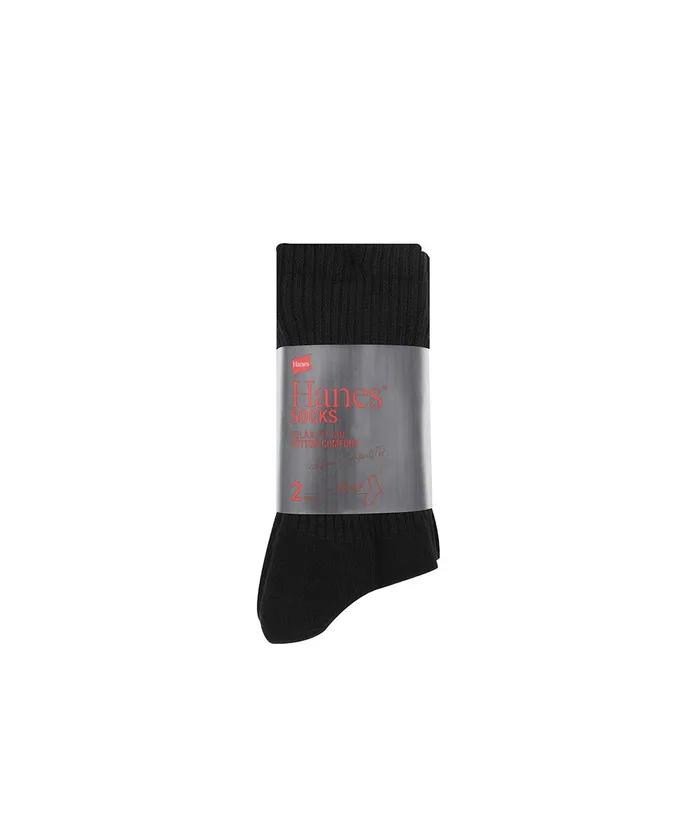 Crew Socks 2P Black