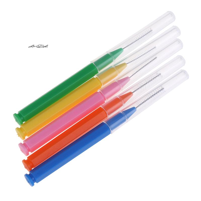 30Pcs Interdental Brush Dental Floss Teeth Oral Cleaning Hygiene Interdental Toothpicks for Better Oral Care