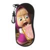 M-Masha and The Bears Glasses Case Cover  Travel Sunglasses Case For Men Women Vintage Eyewear Box Print Glasses Box