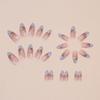 Fake Nails Wear Nail Flower Removable Nail Piece Nail Piece Small Fresh Short Almond Nail Patch
