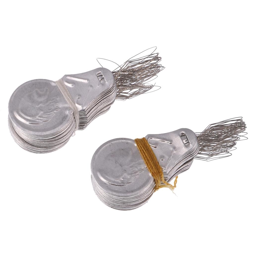 Needle Threader Aluminum Set Durable DIY Wire Loop Sewing Craft Tool for Sewing Machine Embroidery and Knitting Supplies