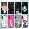 C-Cute B-Boykisser Phone Case For Samsung A73,A21s,A22,A31,A32,A52,A53,A71,A80,Soft Black Shell