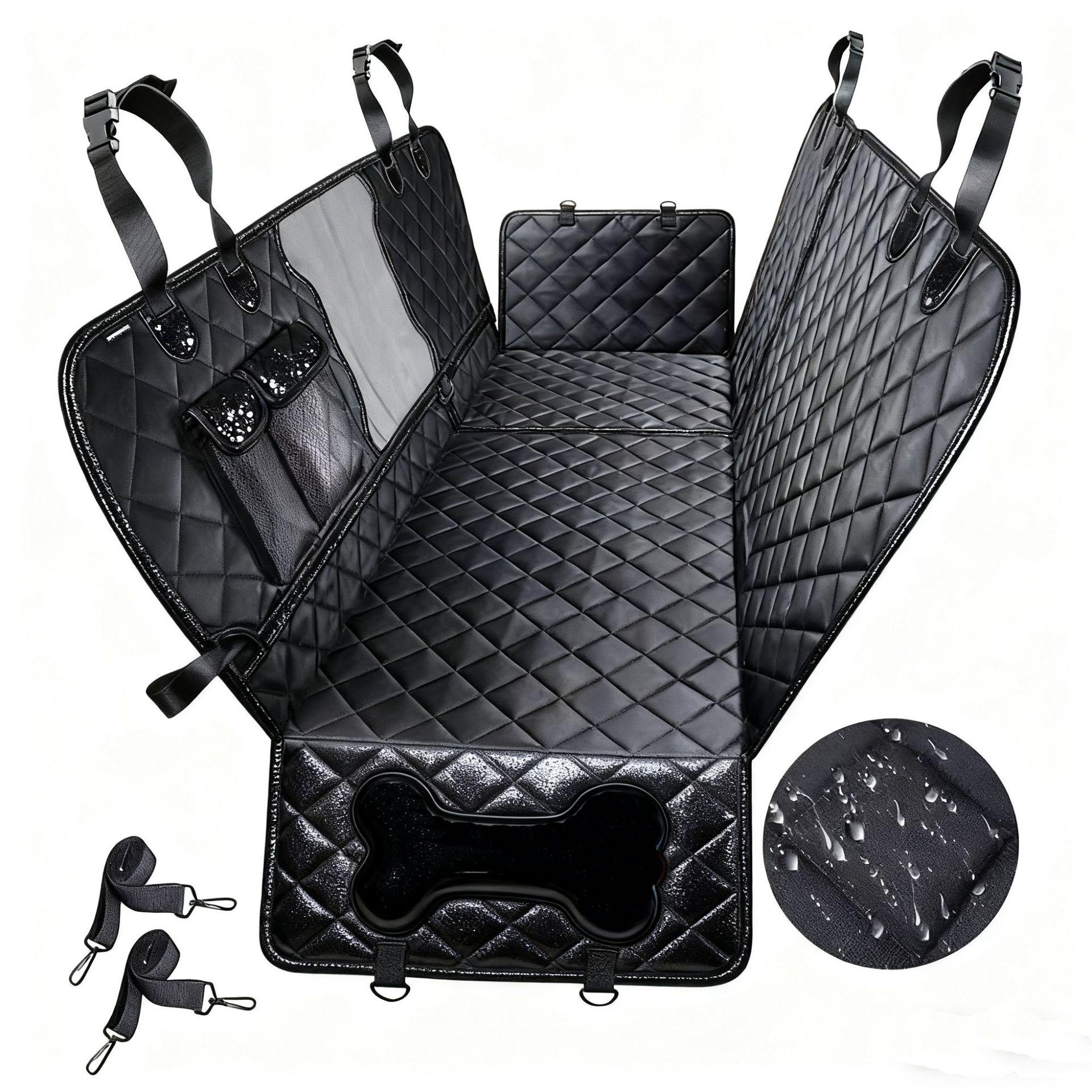 

Водонепроницаемый и грязеотталкивающий чехол и подушка для заднего сиденья для домашних животных для автомобилей