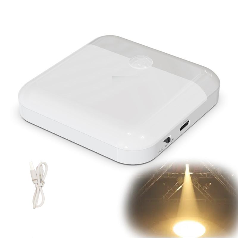 Led Motion Rechargeable Sensor Light Cordless Closet Cabinet Supplies Stair