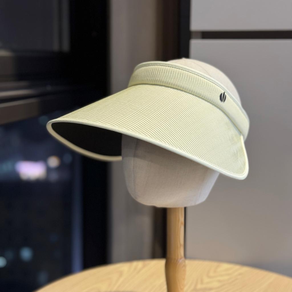 High-quality Women's Summer Outdoor Sun Protection Visor Hat, Korean Style Versatile Black-coated UV Protection Sun Hat, Trendy