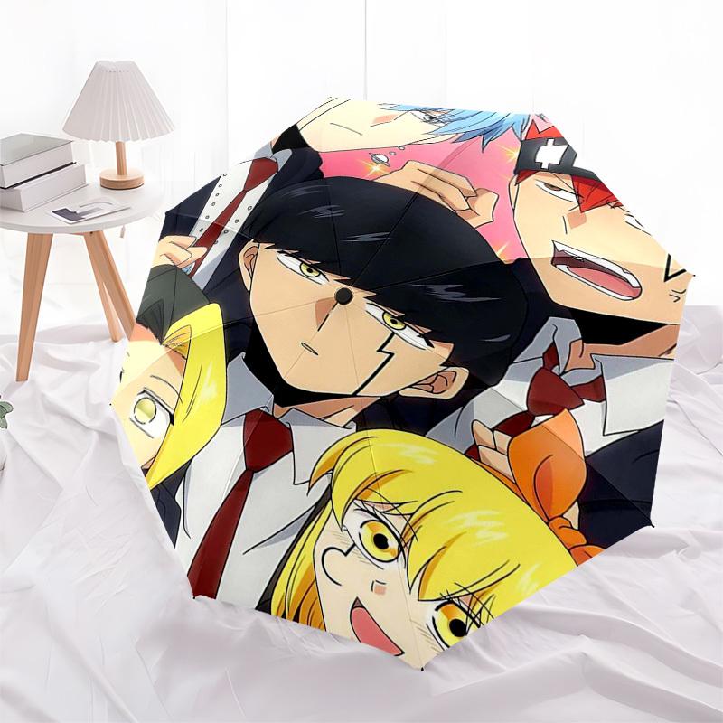

1pc Detective Conan Automatic Opening/Closing Umbrella with 3-Fold Design, Perfect for Fans, Travelers, Daily Use, and Gifts!W084