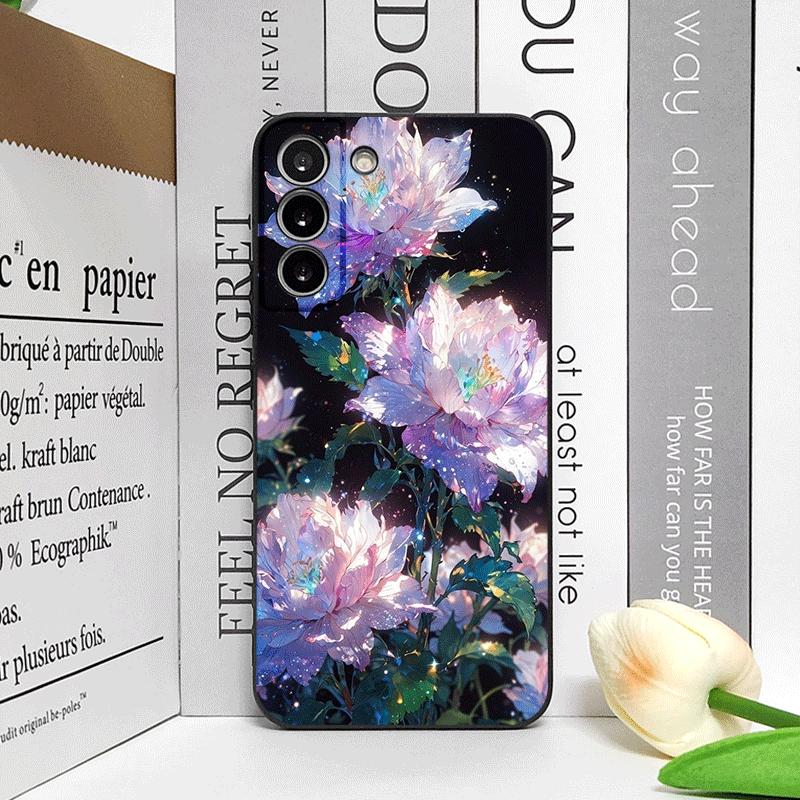 

Роскошный Чехол для Телефона с Узором Белого Пиона для Motorola Moto Edge 50 Fusion 60 Stylus 40 30 Neo G75 G85 G84 G54 Мягкий Чехол Motorola Moto G56