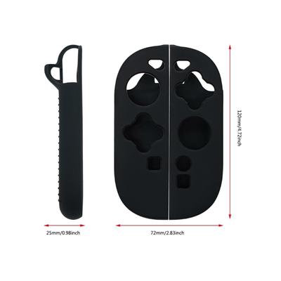 1 Pair Silicone Protective Cover For Controller Multiple Color Option Perfect Fit Durability Shockproof Antislip Design