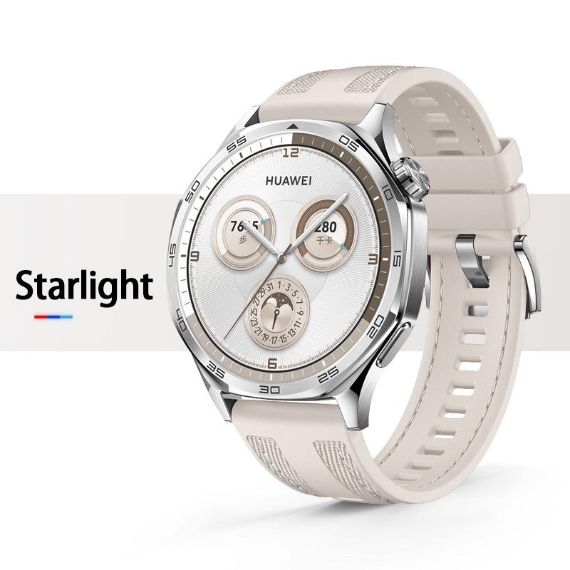 Official 22mm Nylon Strap For HUAWEI WATCH GT 6 5 4 46mm/Watch 4 5 6 Pro/GT 6 5 3 2 Pro 46 mm Composite Silicone Band Bracelet