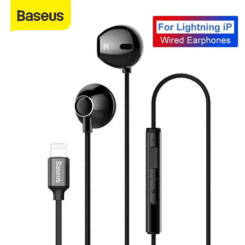 Buy Baseus Wired Earphone For iPhone X 