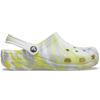 Crocs Classic Clog EVA Marble Pattern Unisex Footwear White Digital-Gray 206867-1FJ