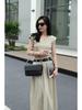 New Women’s Genuine Leather Chain Bag - High-End Spring/Summer Fashion Shoulder & Crossbody Underarm Bag